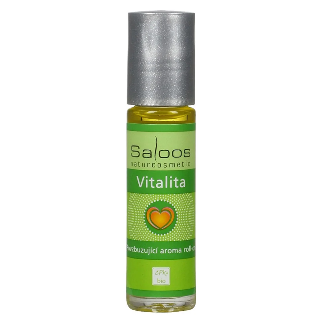 Saloos Aroma roll-on Vitalita -Povzbudzujúci 1×9 ml, roll-on