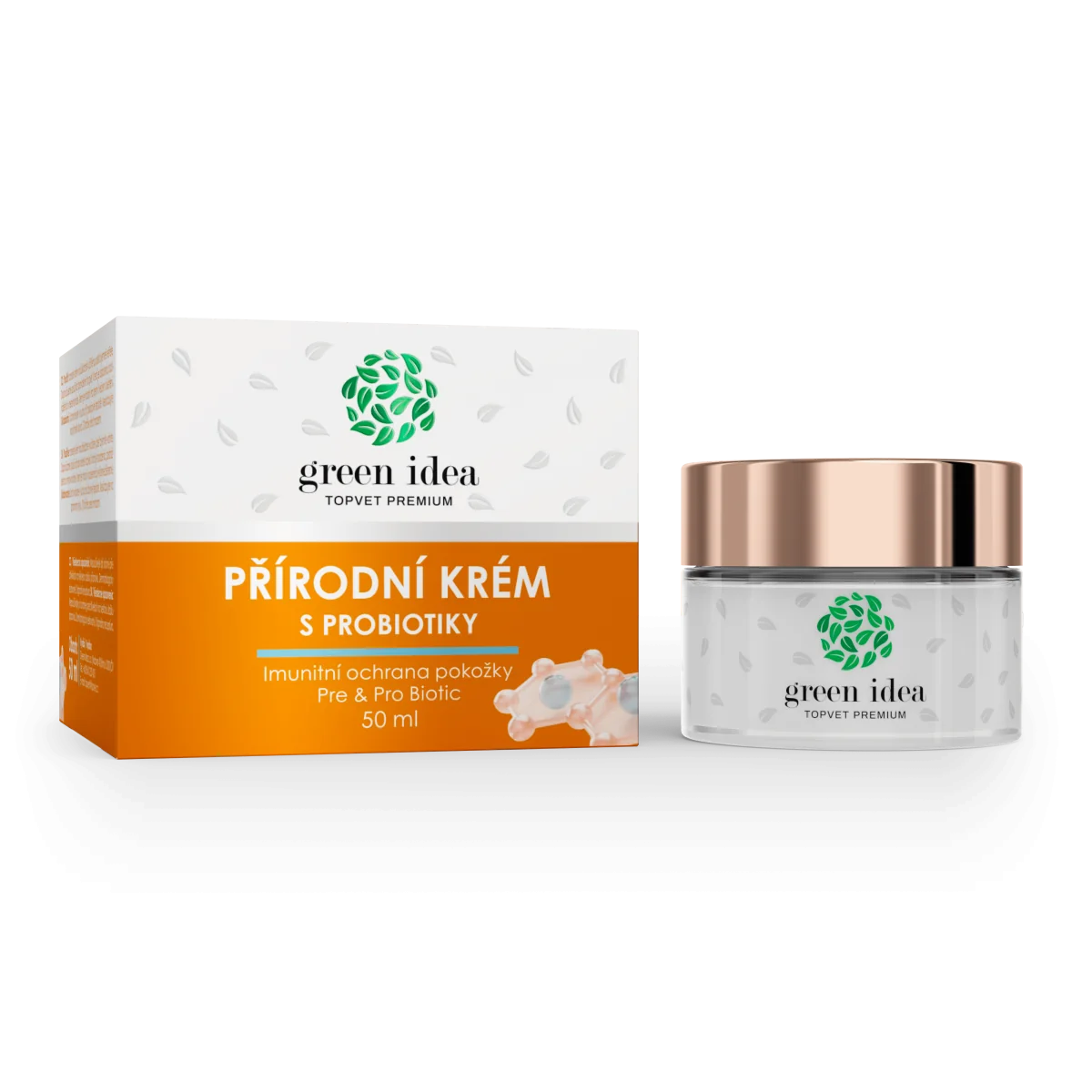 Prírodný krém s probiotikami 50 ml - Green idea