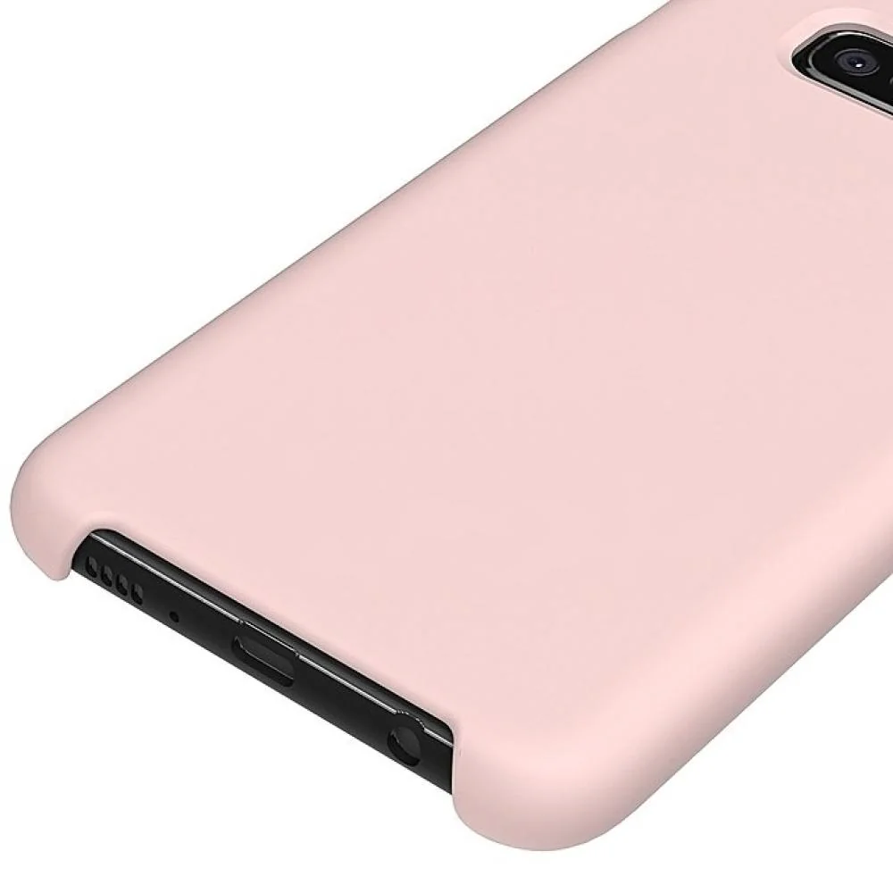 Puzdro Silicone case pre Samsung Galaxy S10 - Červená