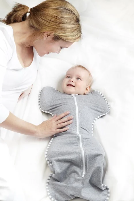 Love To Dream Swaddle UP - Zavinovačka, veľkosť S, šedá - 1 FÁZA, 0-3m, 3-6kg 1×1 ks