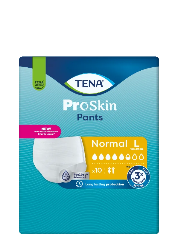 TENA Pants Normal L 1×10 ks, naťahovacie nohavičky