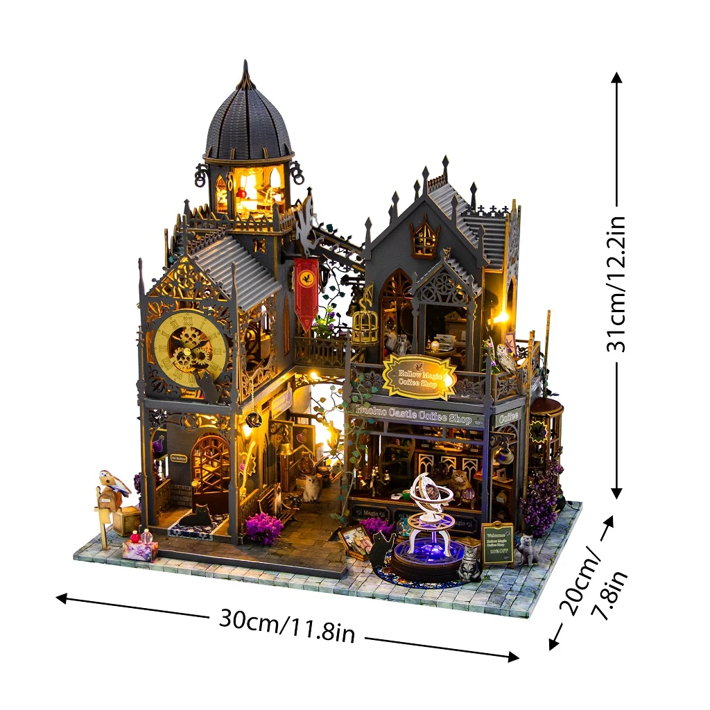 2Kids Toys Miniatúra domčeka Zámok Huoluo