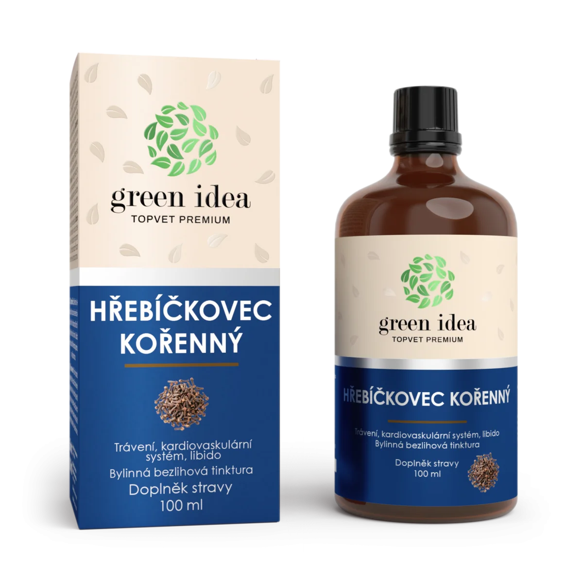 Klinčekovec – bezliehová tinktúra 100 ml – Green idea