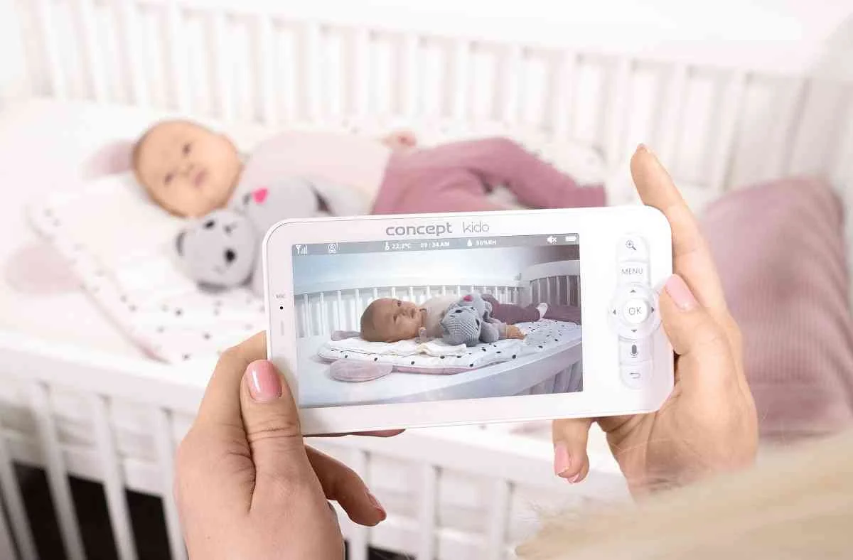 KD4010 Detská pestúnka s kamerou SMART KIDO 1×1 ks, detská pestúnka