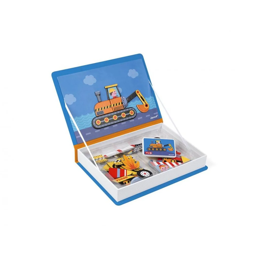 Janod Magnetibook Dopravné prostriedky