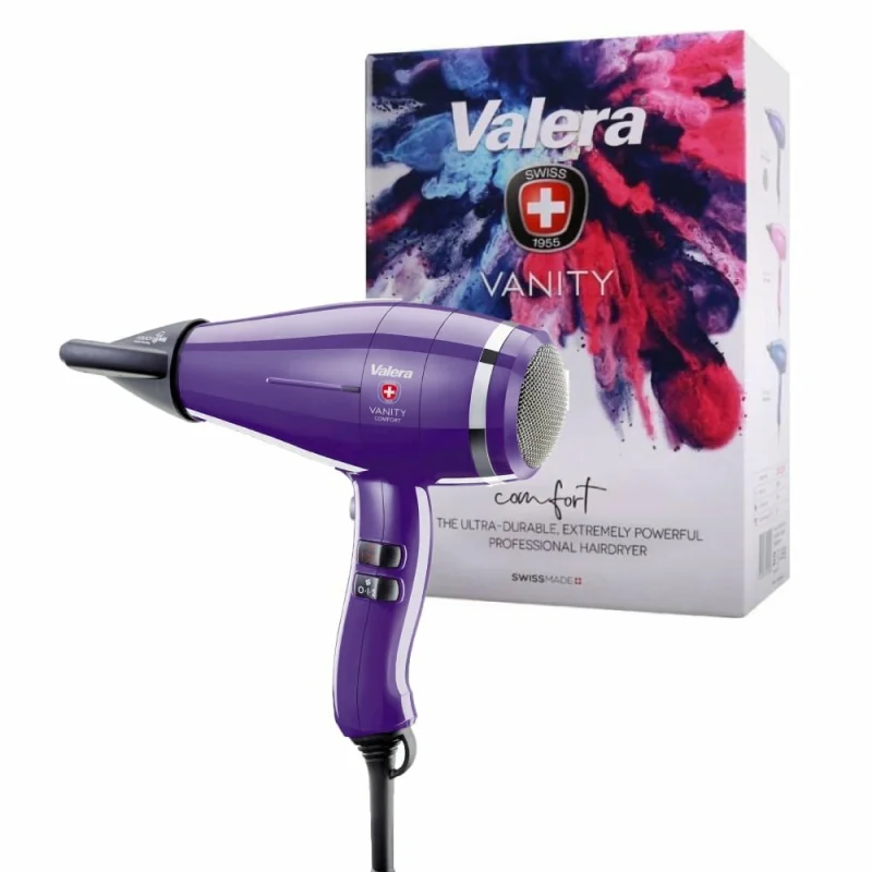 Valera Vanity Comfort fén na vlasy, fialový 2000 W