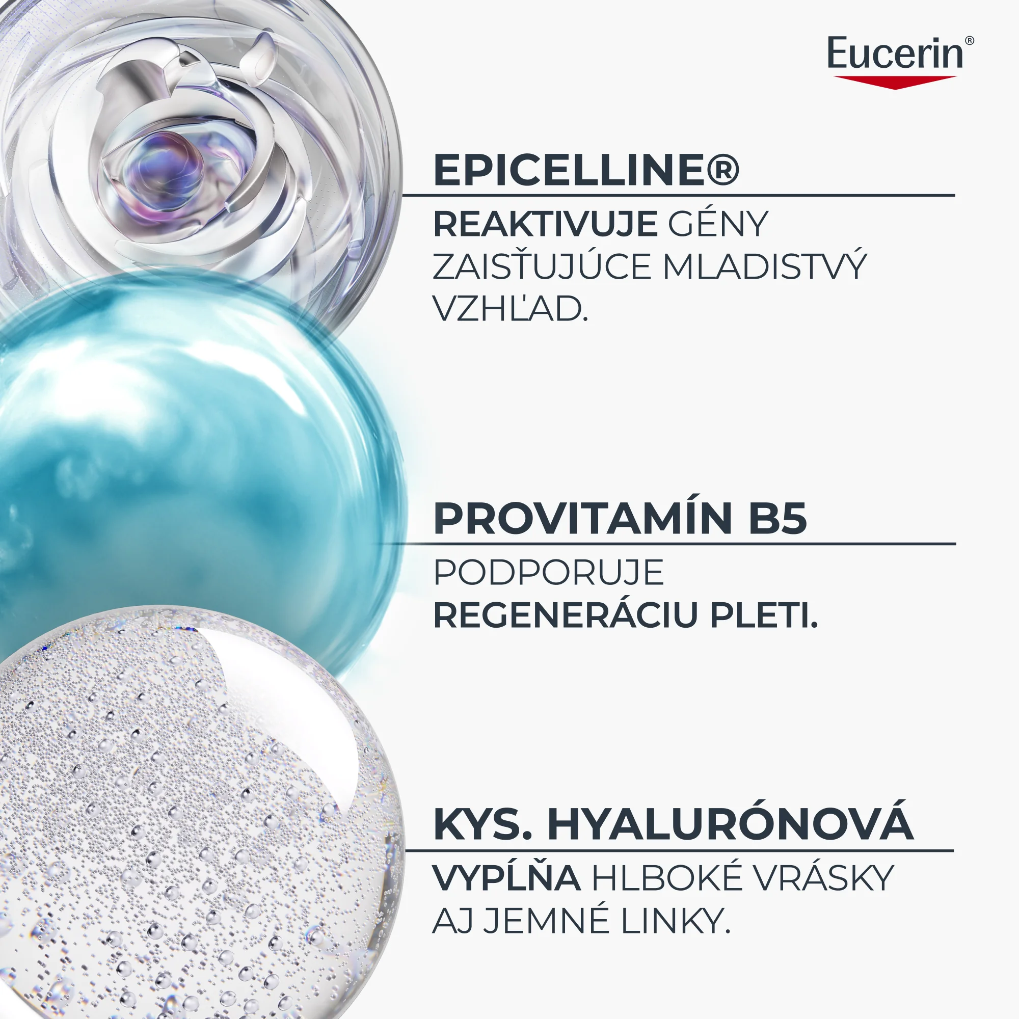 Eucerin HYALURON-FILLER + LONGEVITY EPIGENETIC Nočný krém 50 ml