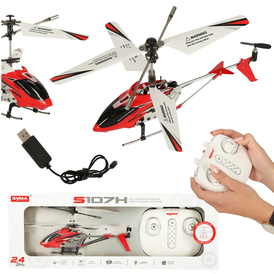 SYMA – RC vrtuľník 2.4 GHz (čierny/žltý)