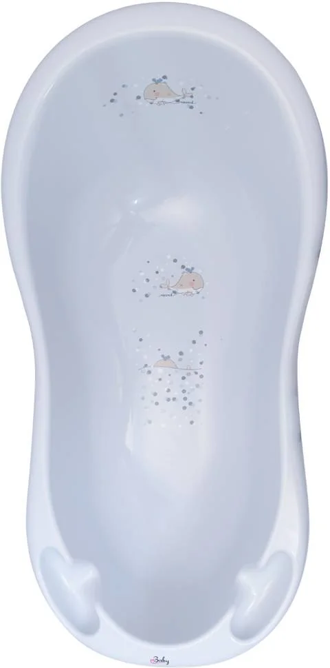 MALTEX Vanička Veľrybka Minimal 84 cm - satin blue 1×1 ks, vanička