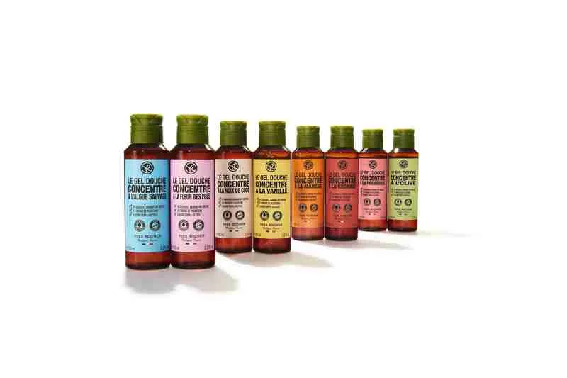 Yves Rocher Koncentrovaný sprchovací gél Oliva & petit grain 1×100 ml, koncentrovaný sprchový gél