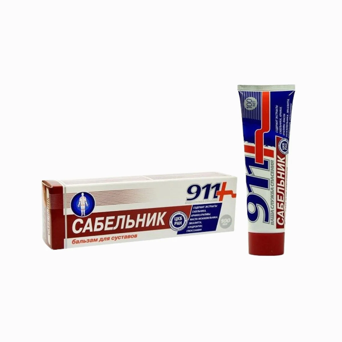 Sabelnik krém na svaly a kĺby - 100ml - Twinstec 911+
