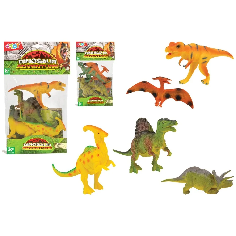 Dinosaury - zvieratá 4ks-WTOY 