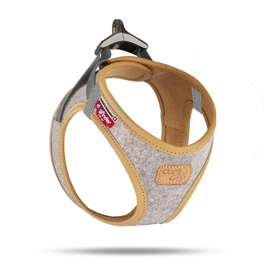 Postroj pre psov Alpine Light Gray S, 4-7 kg