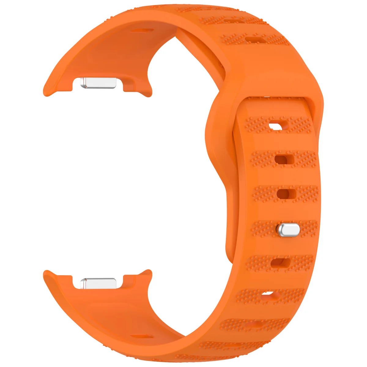 BStrap Silicone Dotline remienok na Samsung Galaxy Watch 8, orange