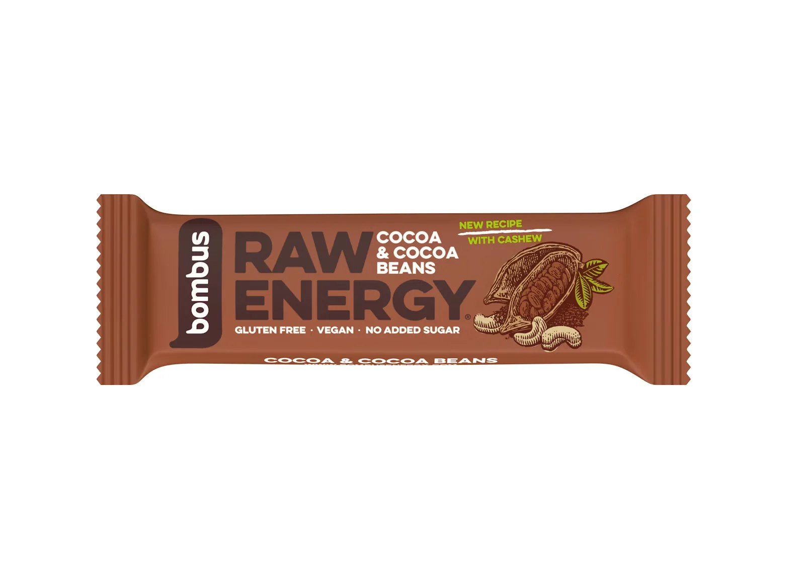 BOMBUS RAW ENERGY Cocoa&Cocoa beans 50 g