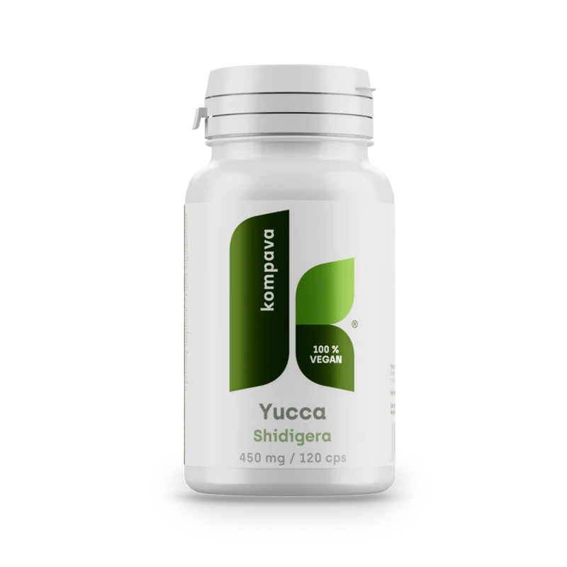 kompava Yucca Shidigera 450 mg 1×120 cps, výživový doplnok