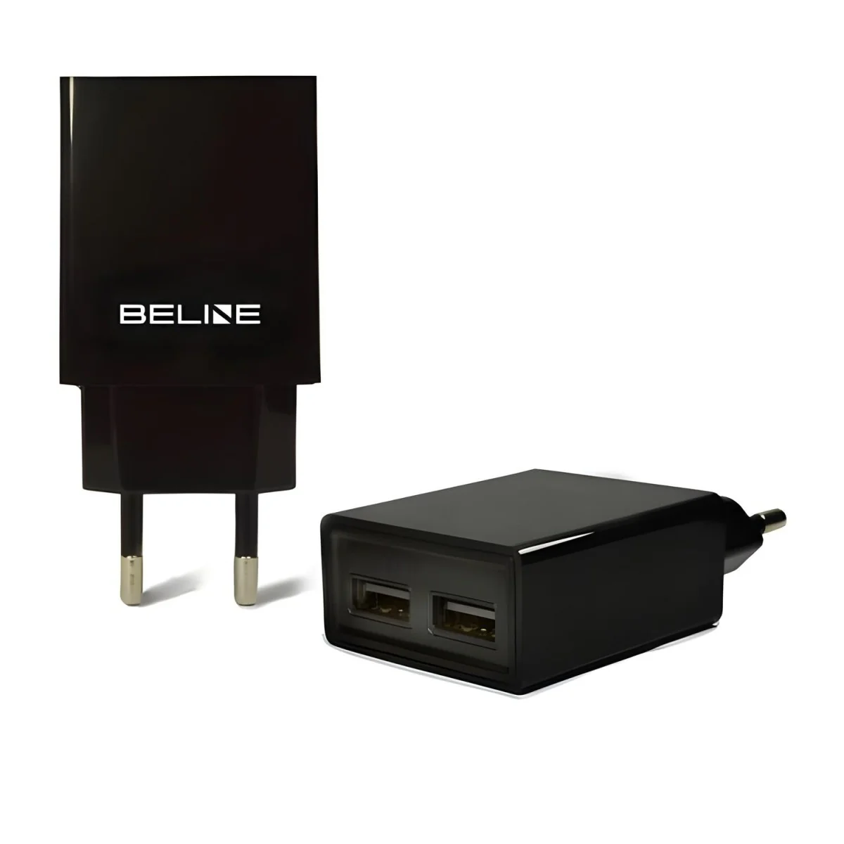 Nabíjačka 2xUSB 2A - Čierna 2xUSB 2A