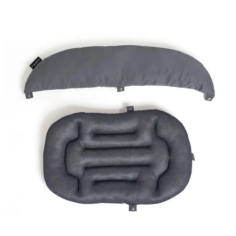 Mäkká podložka s vankúšikom Mushroom Grey L