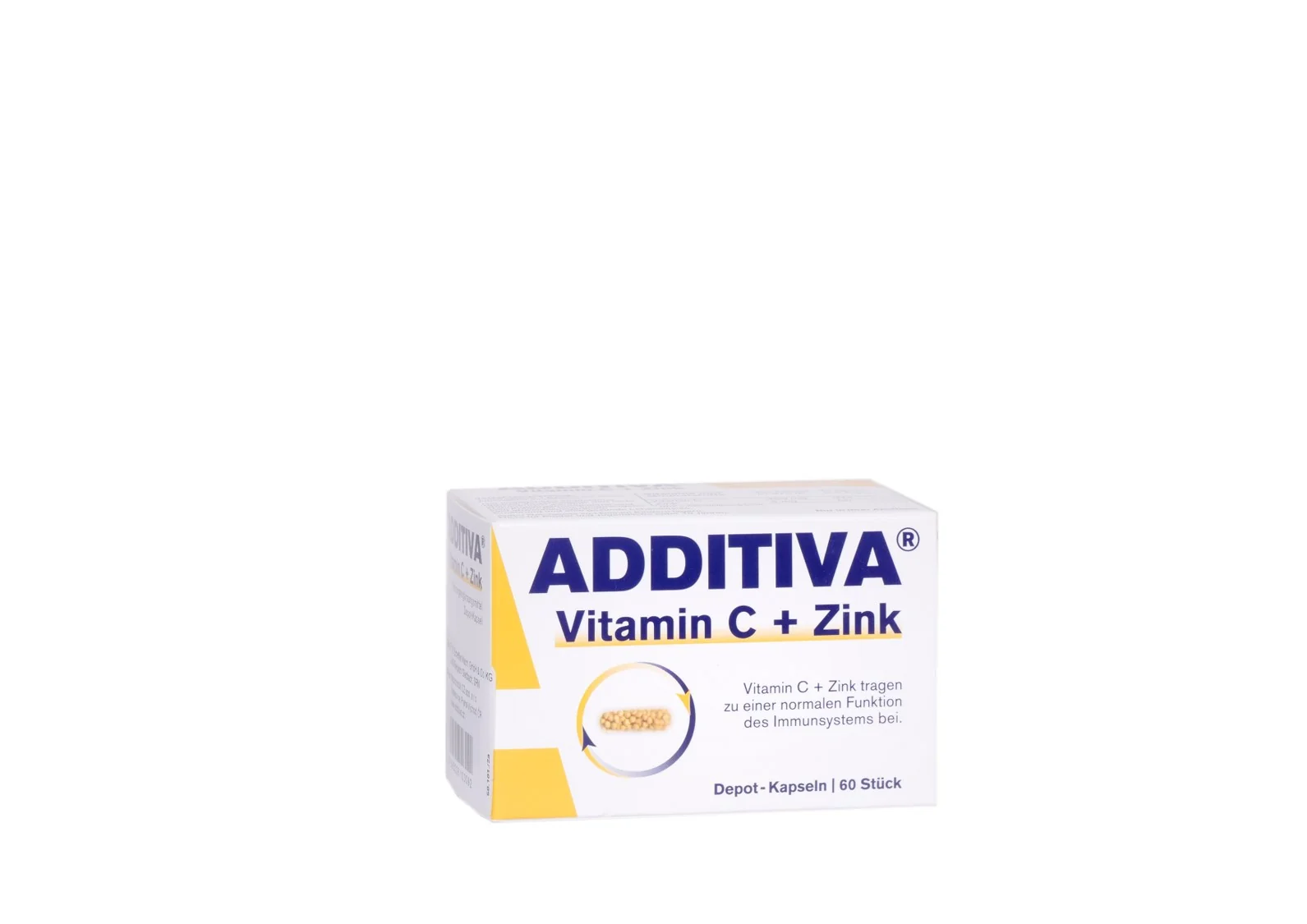 ADDITIVA Vitamín C+ zinok 1×60 ks, výživový doplnok