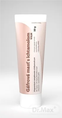 Gáfrová masť s ichtamolom VULM (Ung.camp.-ichth.) 1×50 g, masť