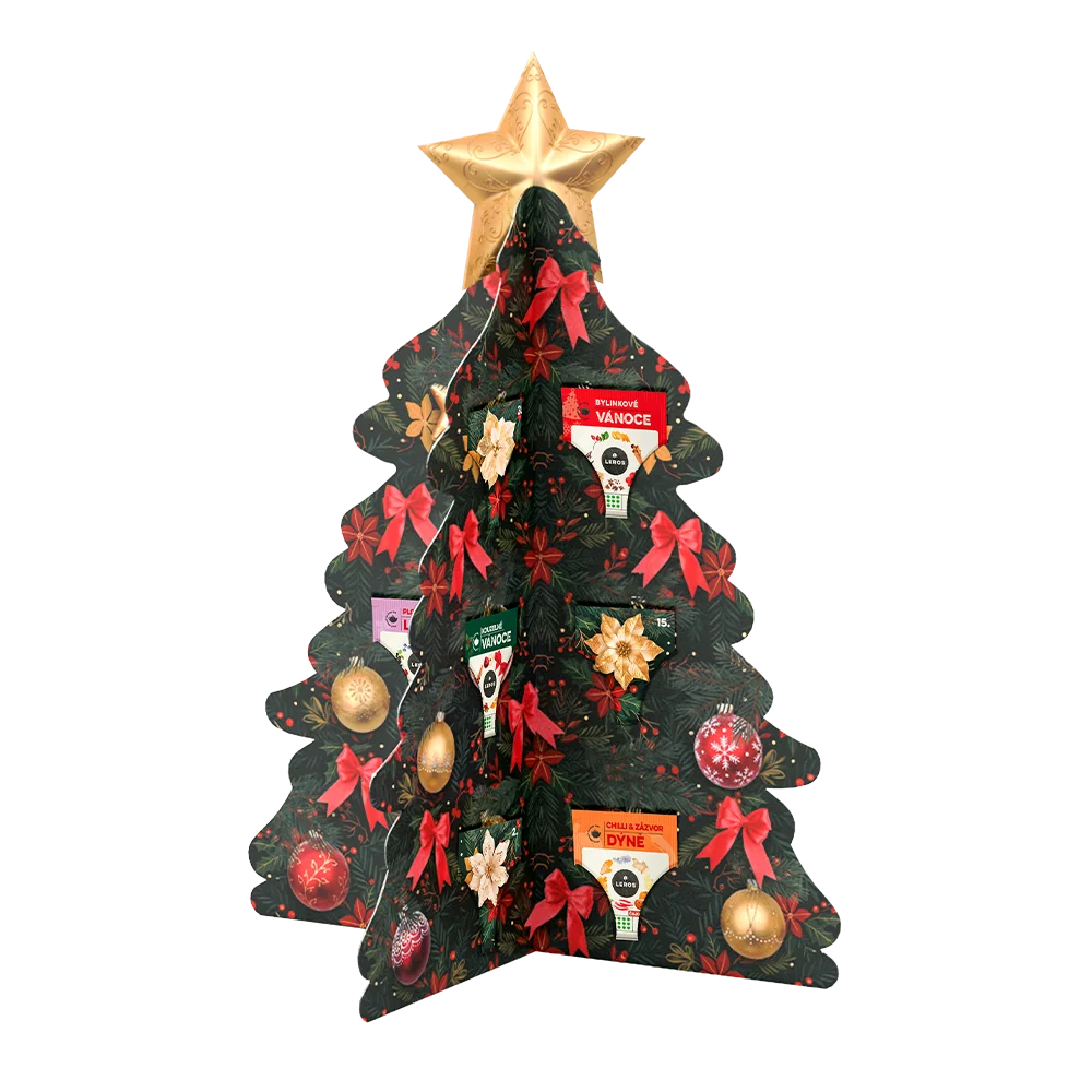 LEROS BYLINNÝ ADVENTNÝ KALENDÁR STROMČEK 6, 24 n.s. VB2026 1 ks