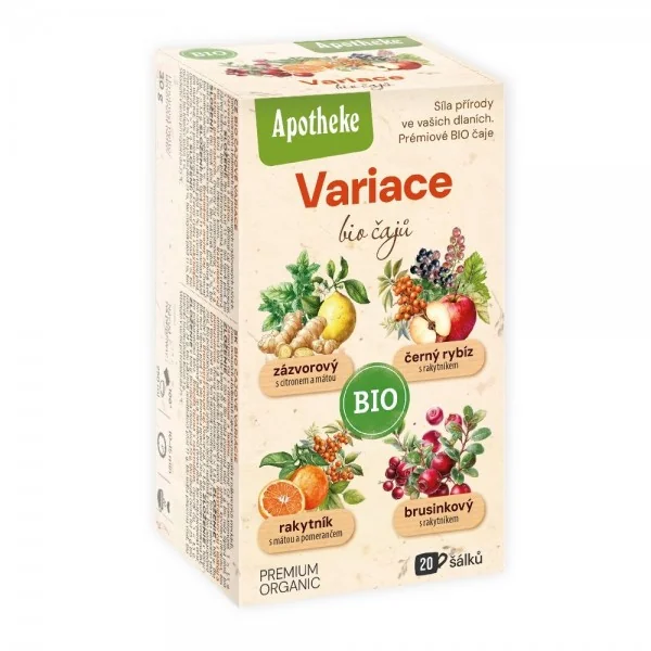 APOTHEKE BIO Čajové variácie 20ns 20 ks