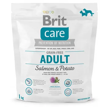 Brit Care Grain-free Adult Salmon&Potato 1kg 1×1 kg