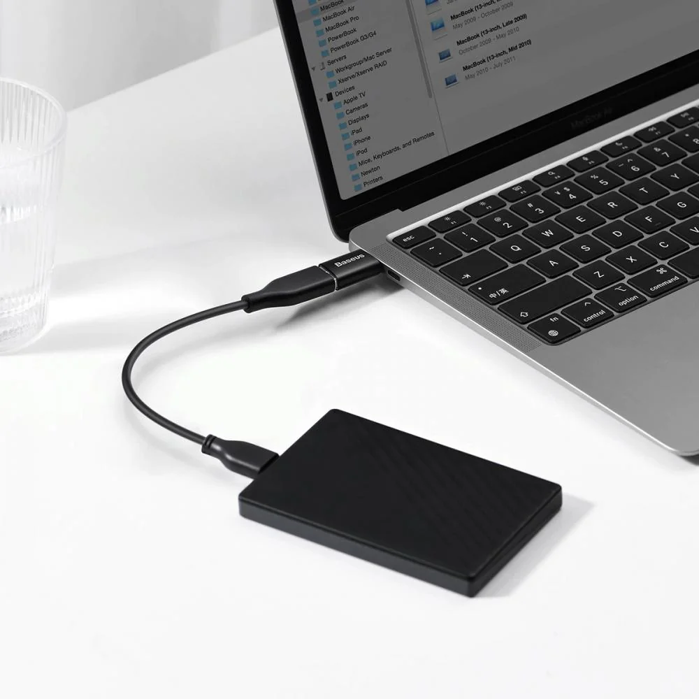 Adaptér USB typ C na USB-A 3.2 Gen 1 - Čierna