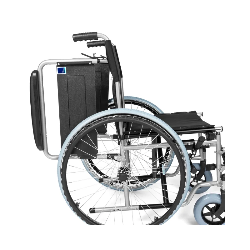 Invalidný vozík BASIC H011 – oceľový, 48 cm 48 cm