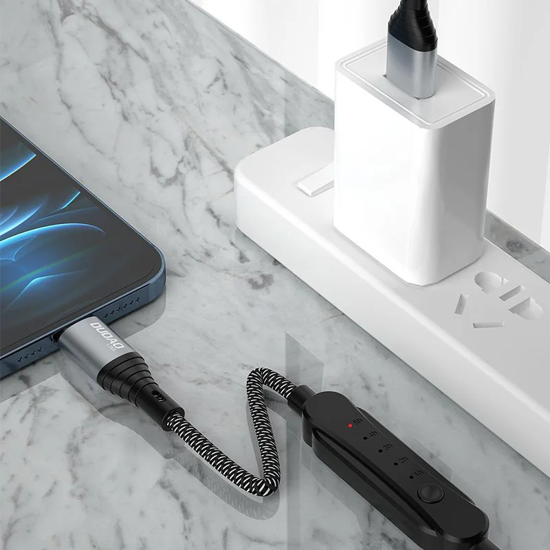 Dudao L7 kábel USB / Micro USB 5A 1m, čierny