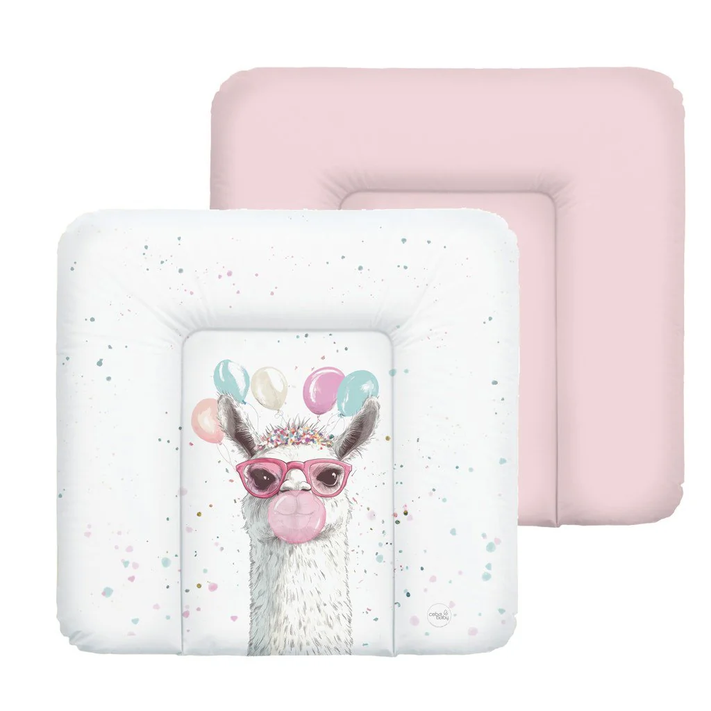 Podložka prebaľovacia mäkká (75x72) Basic Crazy Lama