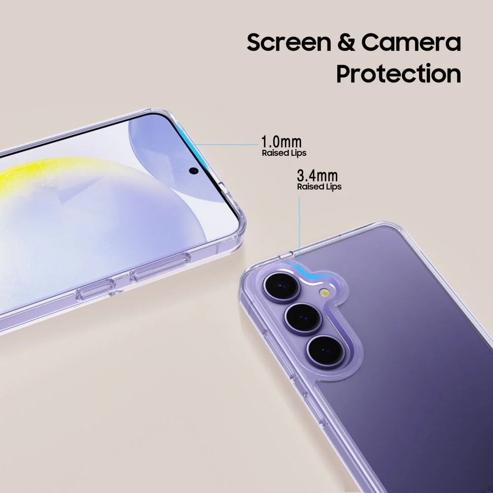 Tech-Protect Flexair Hybrid kryt na Samsung Galaxy A56 5G, priesvitný