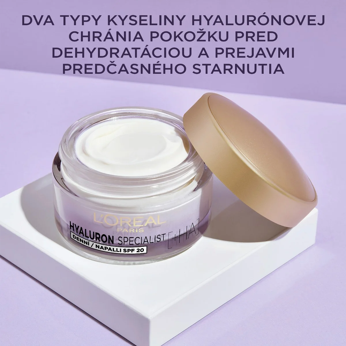 L´OREAL HYALURON SPECIALIST DENNÝ SPF 20 1×50 ml, hydratačný krém