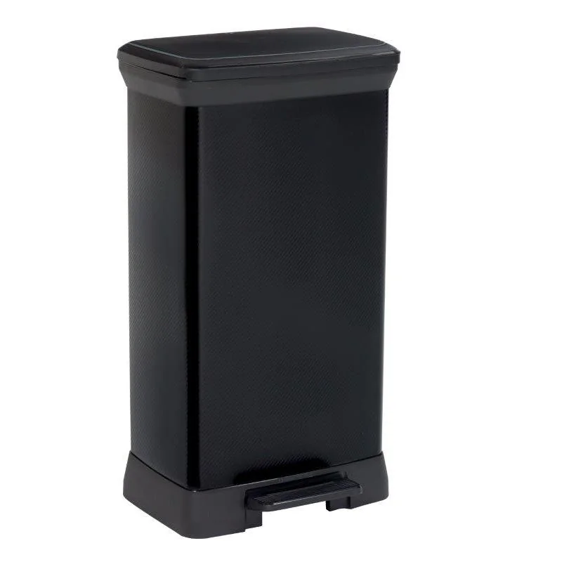 Odpadkový kôš Curver Deco Bin 50 l čierny 187178