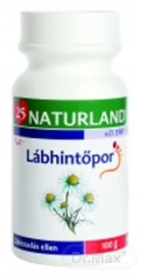 NATURLAND Zásyp na nohy a do topánok 1×100 g, zásyp na nohy