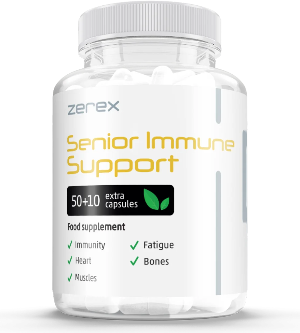 Zerex Podpora Imunity Senior 1×60 cps, výživový doplnok