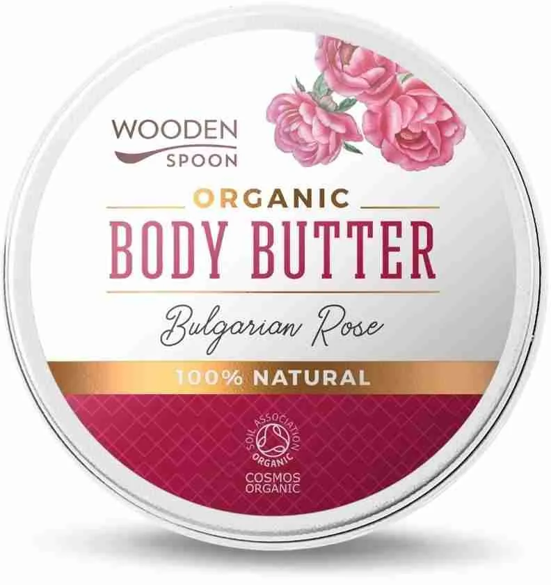 Wooden Spoon Telové maslo Bulharská Ruža 100 ml 1×100ml, telové maslo