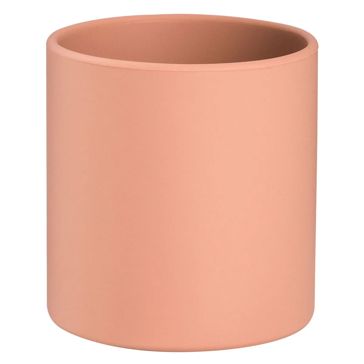 BABY LIVIA silikónový pohárik Muted Clay 1×1 ks, staroružová farba