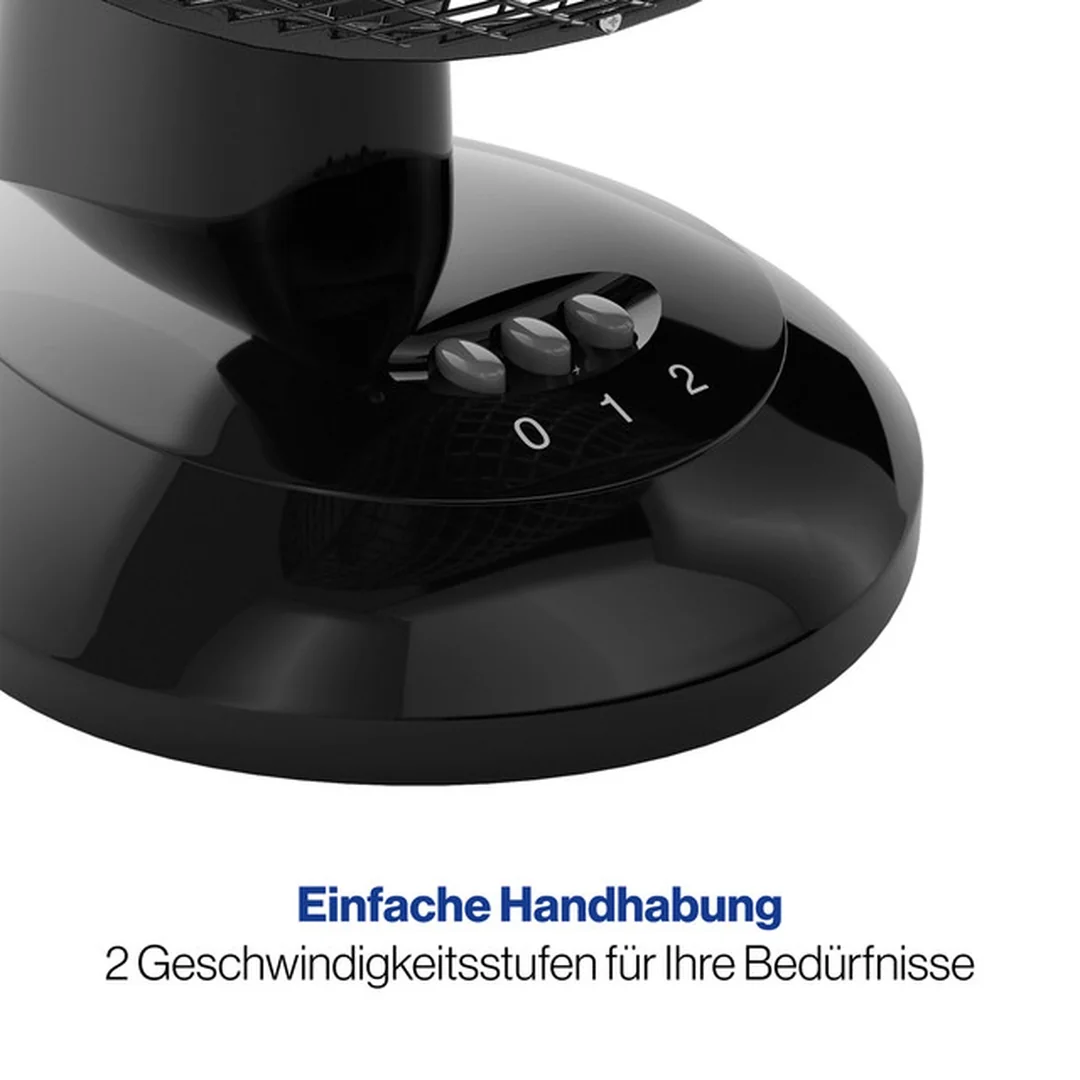 Clatronic VL 3601 BK stolový ventilátor 23 cm, čierny