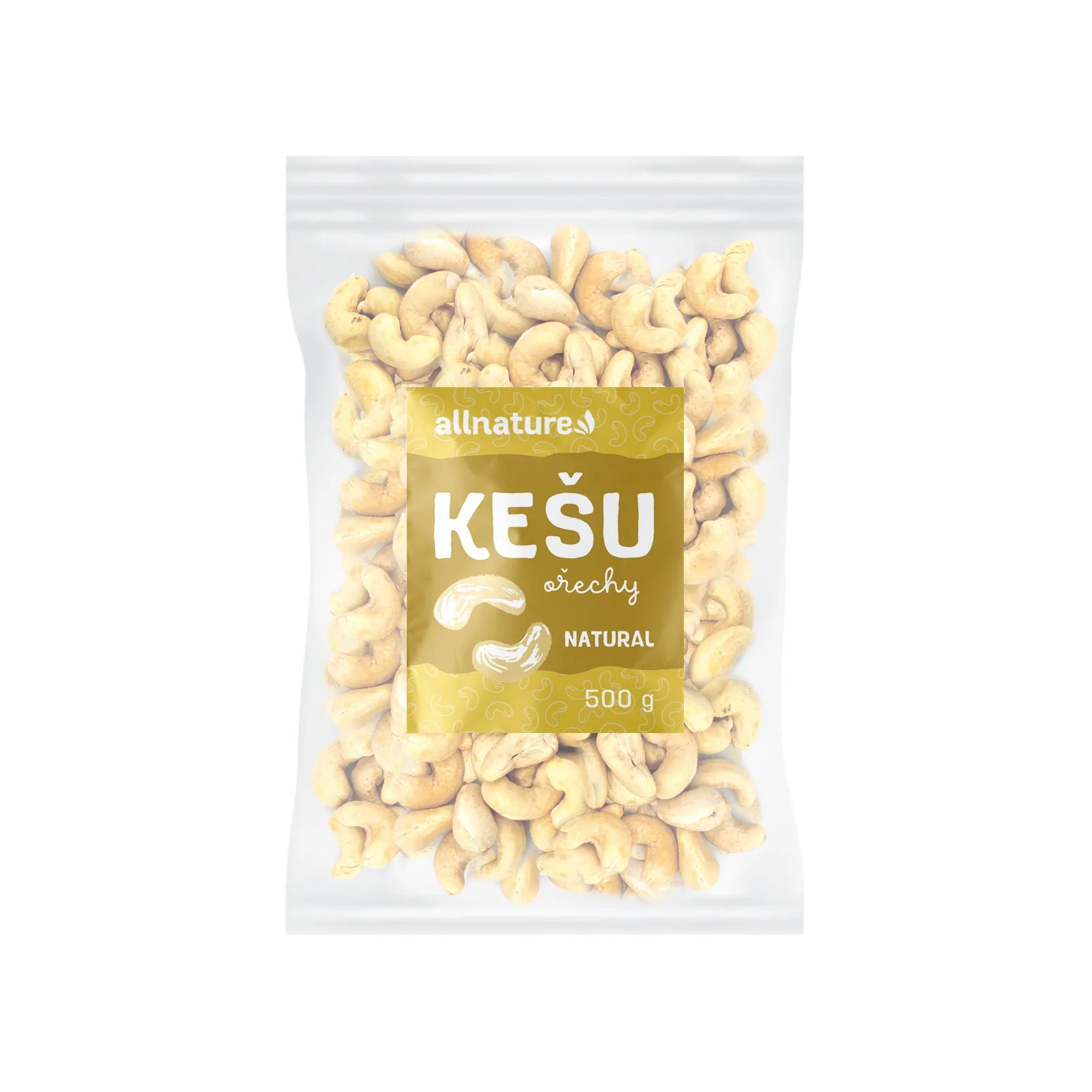 Allnature Kesu Jadra 1×500 g, kešu