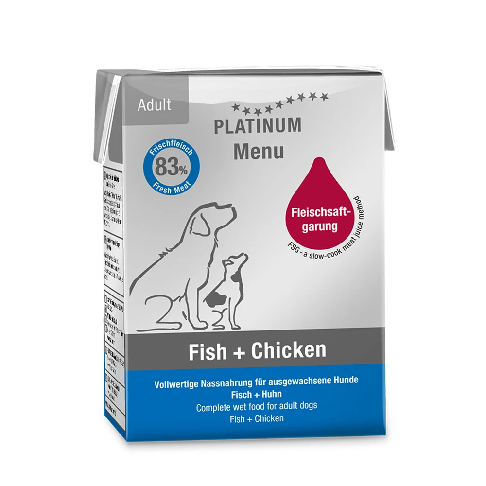 Platinum Menu Fish + Chicken - Ryby + Kuracie 375 g