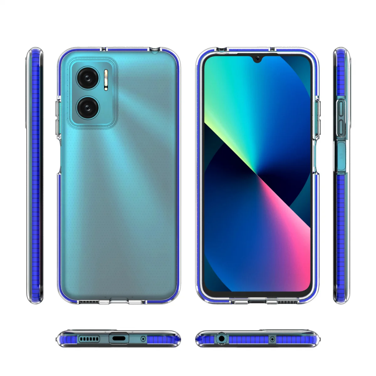 MG Spring Case silikónový kryt na Xiaomi Redmi 10 čierny