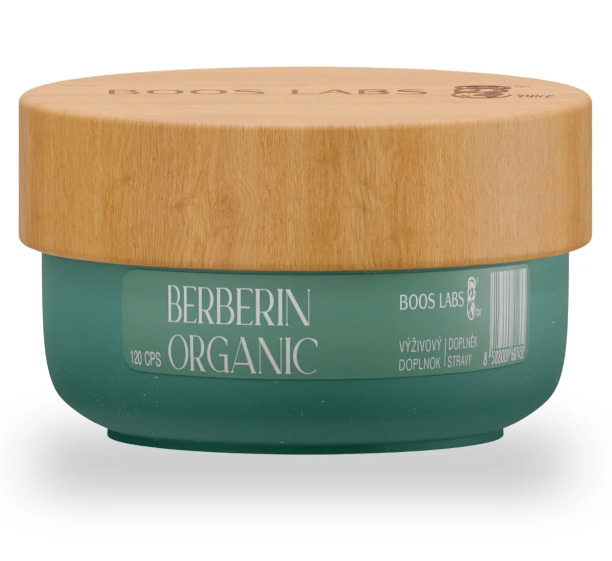 BOOS LABS BERBERIN Organic 1×120 cps, výživový doplnok