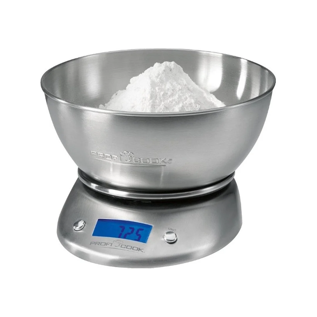 ProfiCook Kuchynská váha KW 1040, digitálna, nerezová s 2 l miskou