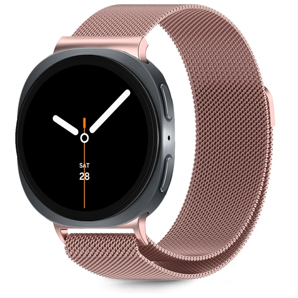 Tech-Protect Milanese remienok na Samsung Galaxy Watch 8 / Classic (40 / 44 / 46mm), rose gold / 44 / 46mm), rose gold