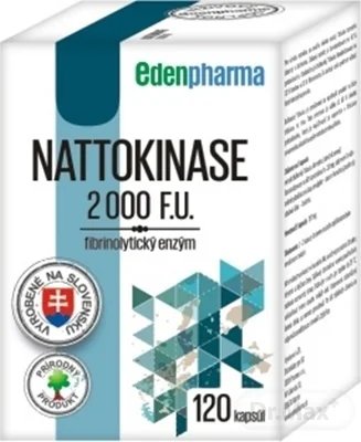 EDENPharma NATTOKINASE 2000 F.U. 1×120 cps, výživový doplnok