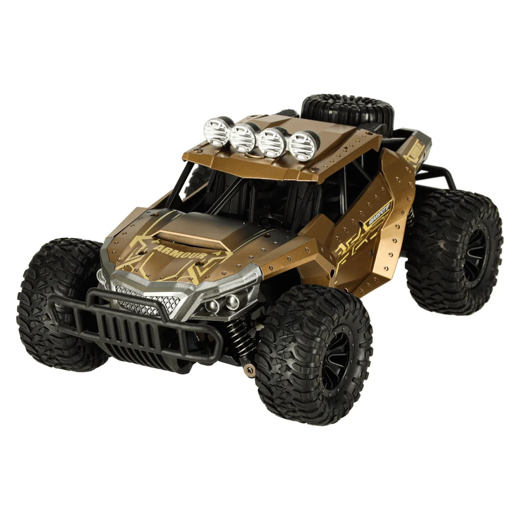 RC terénne driftovacie auto 4x4 do 20 km/h – hnedé 