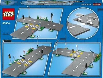 LEGO® City 60304 Križovatka 1×1 ks, lego stavebnica