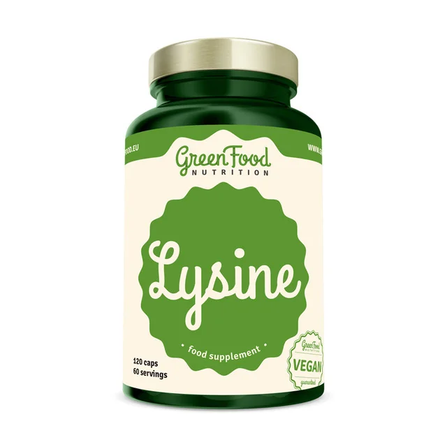 GreenFood Nutrition Lysine 1×120 cps, výživový doplnok