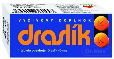 NATURVITA DRASLÍK 1×60 tbl, draslík